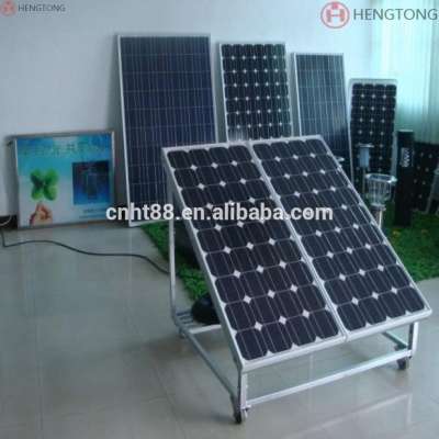 150w solar panels with monocrystalline silicon JA cells